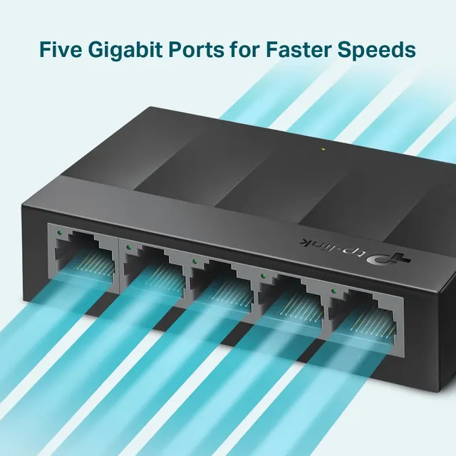 Switch No Administrable 5 Puertos TP-LINK LS1005G — vista 3
