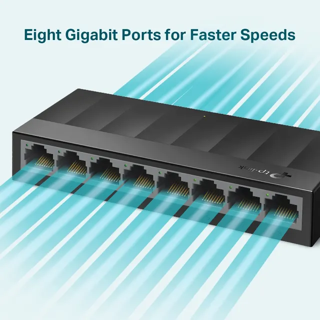 Switch No Administrable 8 Puertos TP-LINK LS1008G — vista 3