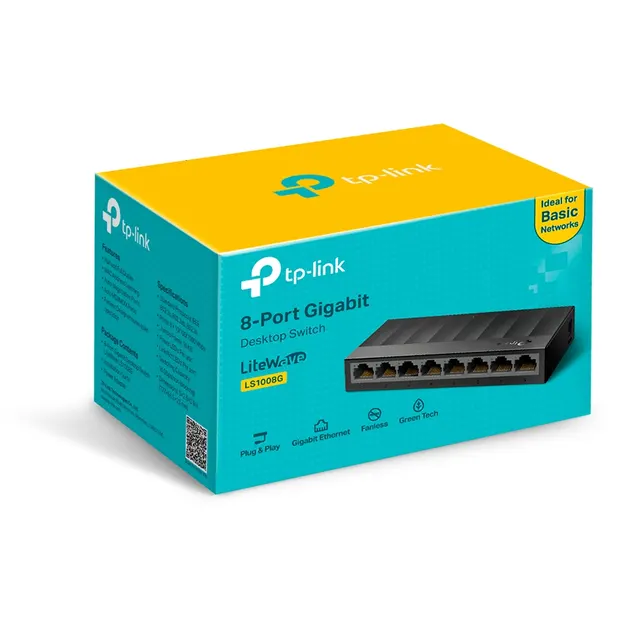 Switch No Administrable 8 Puertos TP-LINK LS1008G — vista 5