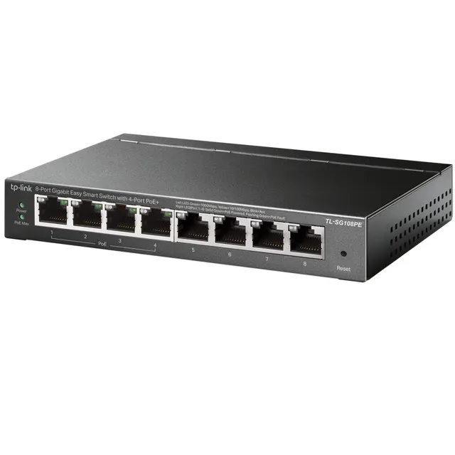 Switch  TP-LINK TL-SG108PE — vista 2
