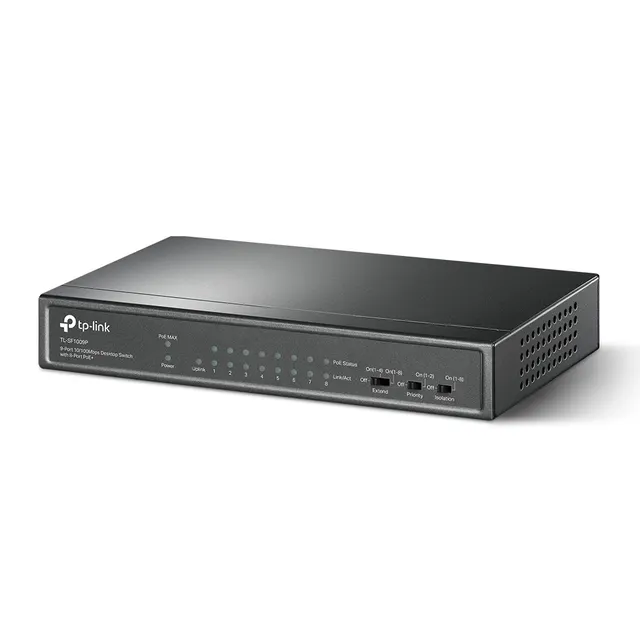 Switch TP-LINK TL-SF1009P — vista 2