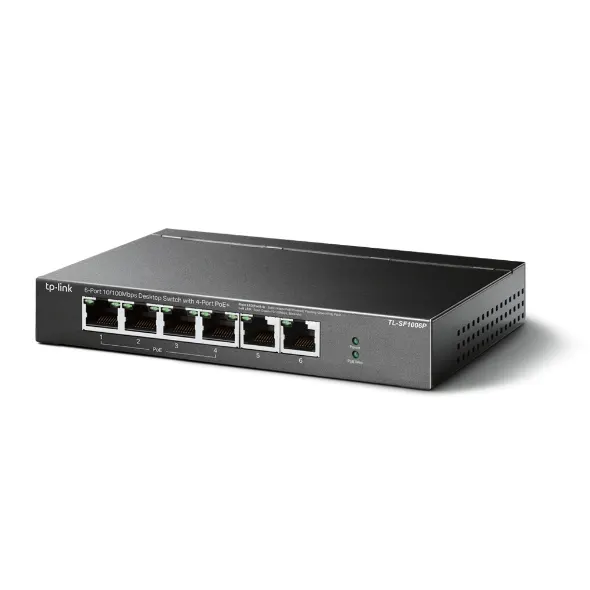 Switch TP-LINK TL-SF1006P — vista 2