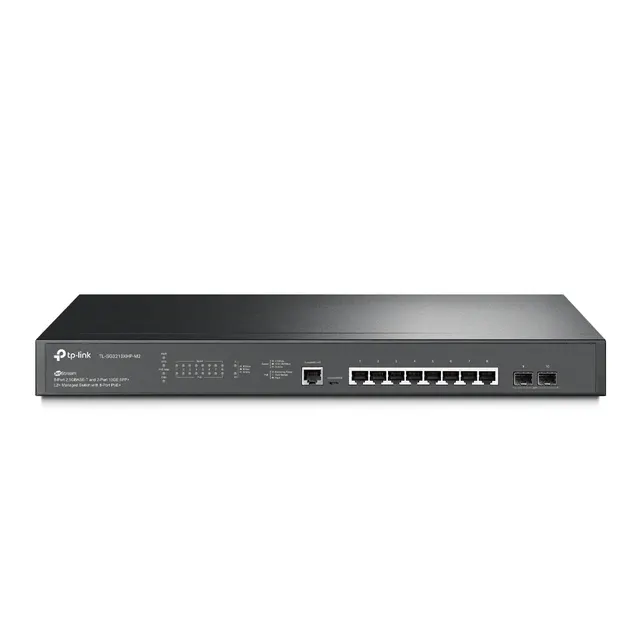 SWITCH TP-LINK TL-SG3210XHP-M2 DE 8    Omada SG3210XHP-M2 — vista 3
