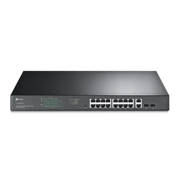 Switch TP-LINK TL-SG1218MPE — vista 2