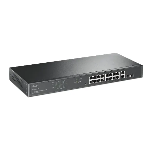 Switch TP-LINK TL-SG1218MPE — vista 3