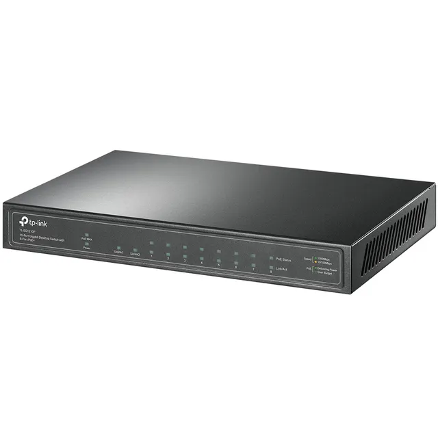 Switch no Administrable de 10 Puertos Gigabi TP-LINK TL-SG1210P — vista 3