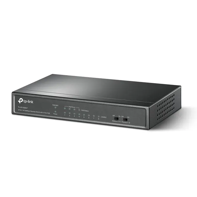 Switch TP-LINK TL-SF1008LP — vista 2