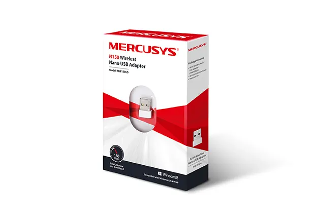 Adaptador NANO USB 2.0 MERCUSYS MW150US — vista 2