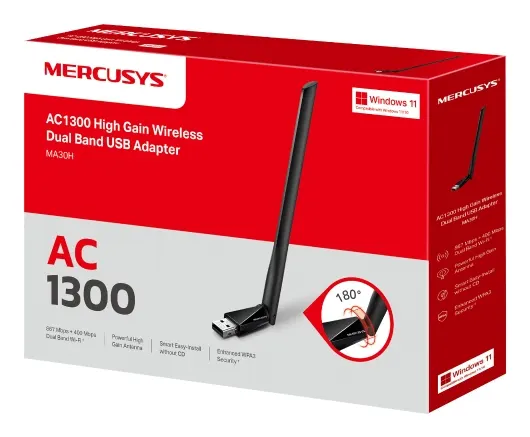 Adaptadores USB Red MERCUSYS MA30H — vista 4