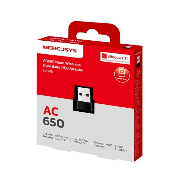 Adaptadores USB Red MERCUSYS MA20N — vista 4