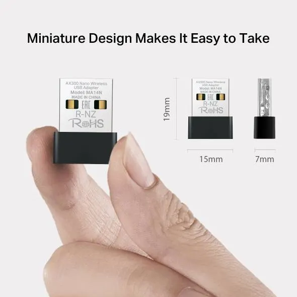 Adaptadores USB Red MERCUSYS MA14N — vista 3