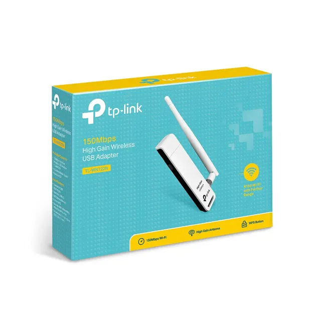 Adaptador USB TP-LINK TL-WN722N — vista 4