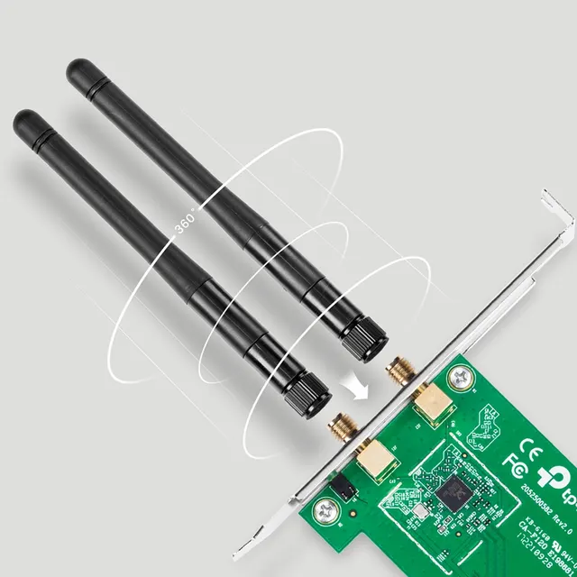Tarjeta de Red PCI Express TP-LINK TL-WN881ND — vista 4