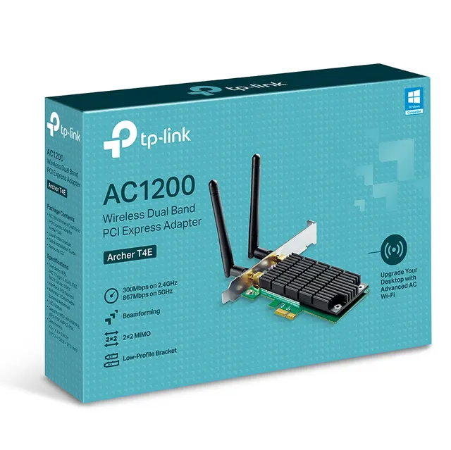 Tarjeta Dual Band PCI-Express TP-LINK Archer T4E — vista 4