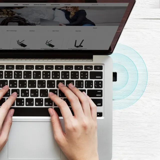 Adaptador USB Dual Band TP-LINK Archer T2U Nano — vista 6