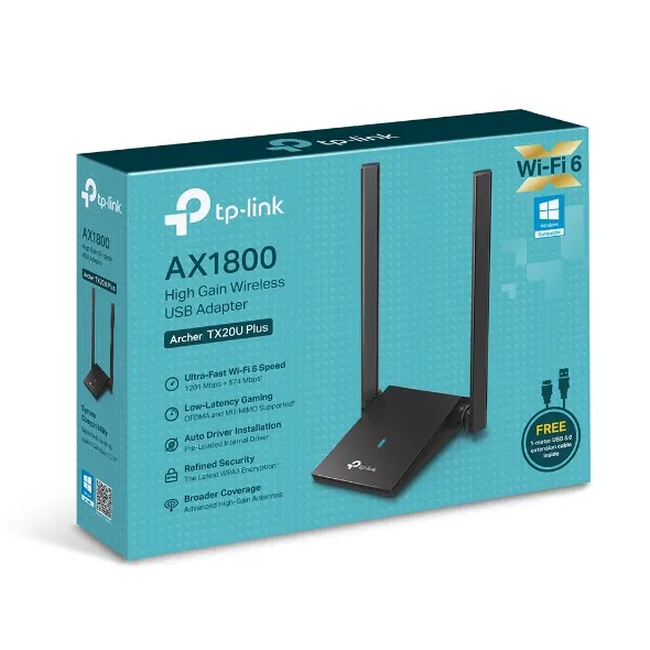 Adaptador USB TP-LINK TX20U — vista 2