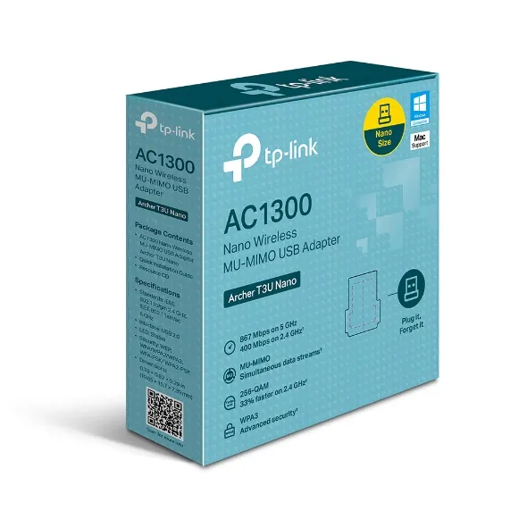 Adaptador USB TP-LINK AC1300 — vista 2