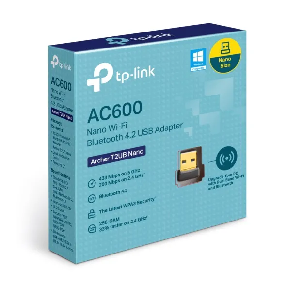 Adaptador USB Nano TP-LINK AC600 — vista 3
