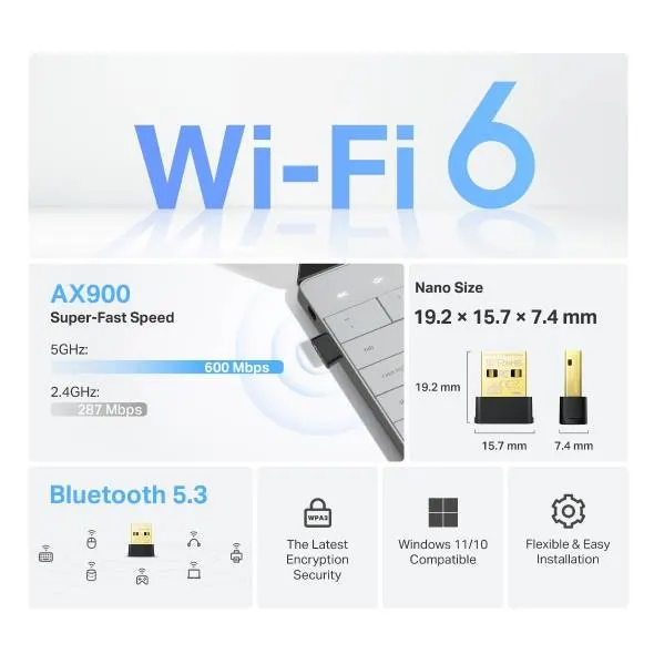 Access Point TP-LINK ARCHER TX10UB NANO — vista 3