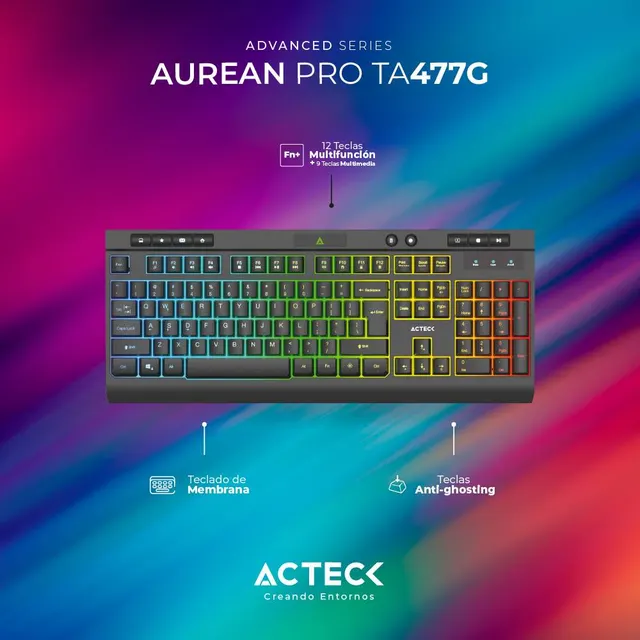 Teclado ACTECK TA477G — vista 5