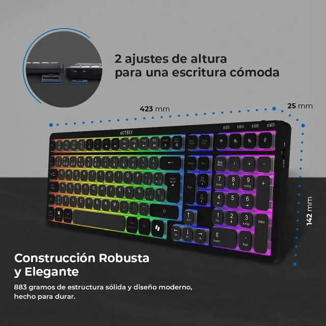 Teclados ACTECK TI790 — vista 3