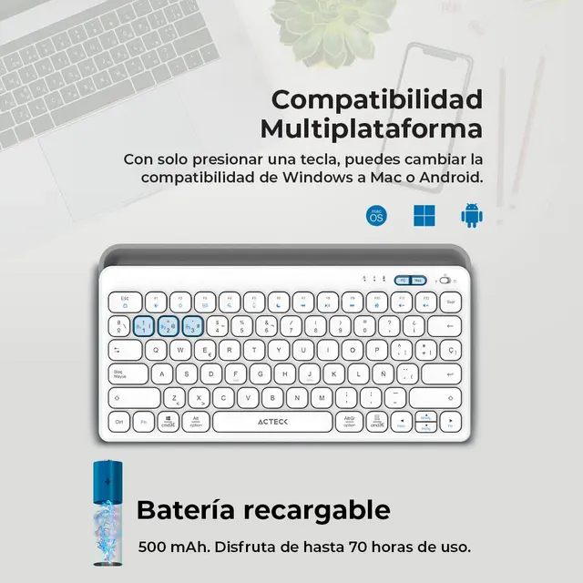Teclados ACTECK TI737 — vista 4