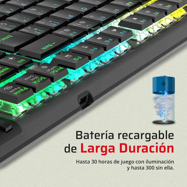 Teclados Gaming Balam Rush GK9791 — vista 3
