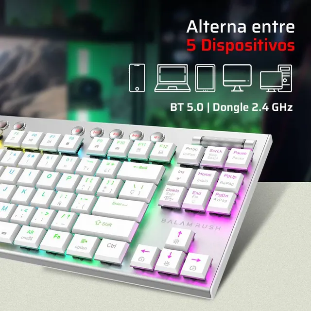 Teclados Gaming Balam Rush GK959 — vista 3