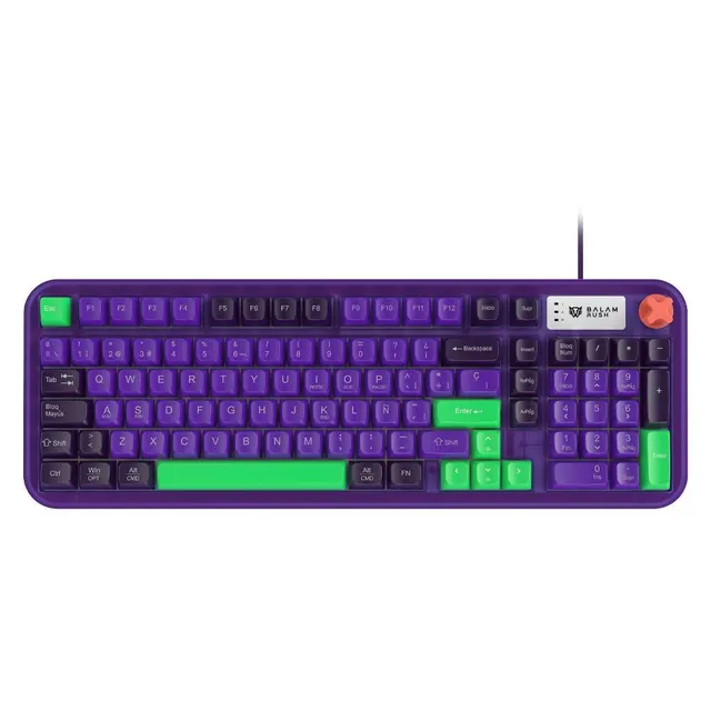 Teclados Gaming Balam Rush KG500E — vista 3