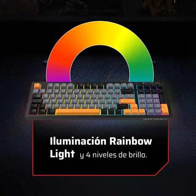 Teclados Gaming Balam Rush KG480 — vista 4
