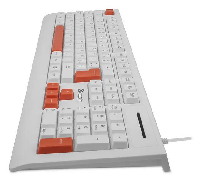 Teclados GETTTECH GGK-ESMWR-02-WH — vista 2
