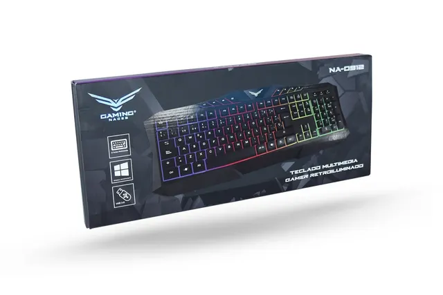 Teclado Gaming Naceb Gaming NA-0912 — vista 3