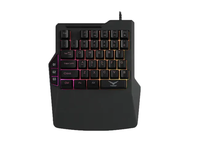 TECLADO ONE HANDRGB ATHERIS Naceb Technology NA-0938 — vista 3