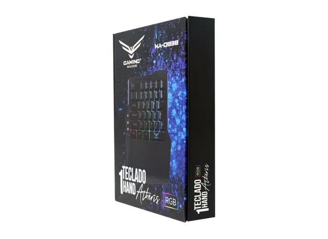TECLADO ONE HANDRGB ATHERIS Naceb Technology NA-0938 — vista 5