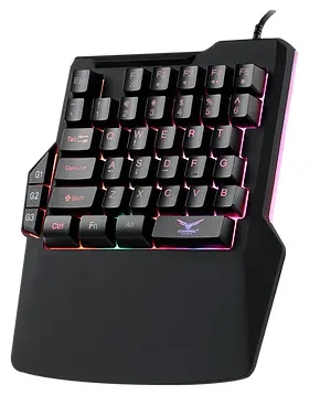 TECLADO ONE HANDRGB ATHERIS Naceb Technology NA-0938 — vista 6