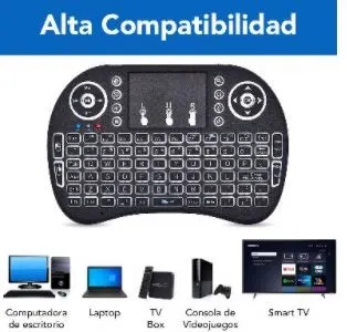 Teclado Mini Inalámbrico, Recargable, Ilumina BROBOTIX 963814 — vista 5