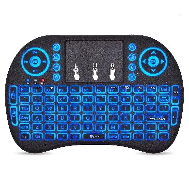 Teclado Mini Inalámbrico, Recargable, Ilumina BROBOTIX 963814 — vista 6