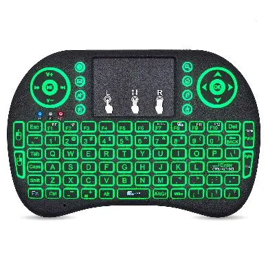 Teclado Mini Inalámbrico, Recargable, Ilumina BROBOTIX 963814 — vista 7
