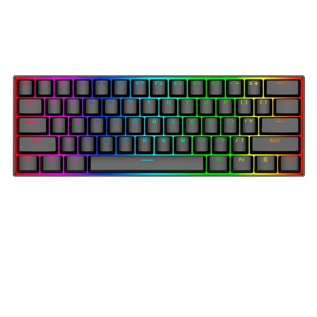 Teclado Mecánico Redragon K630RGB RED — vista 5