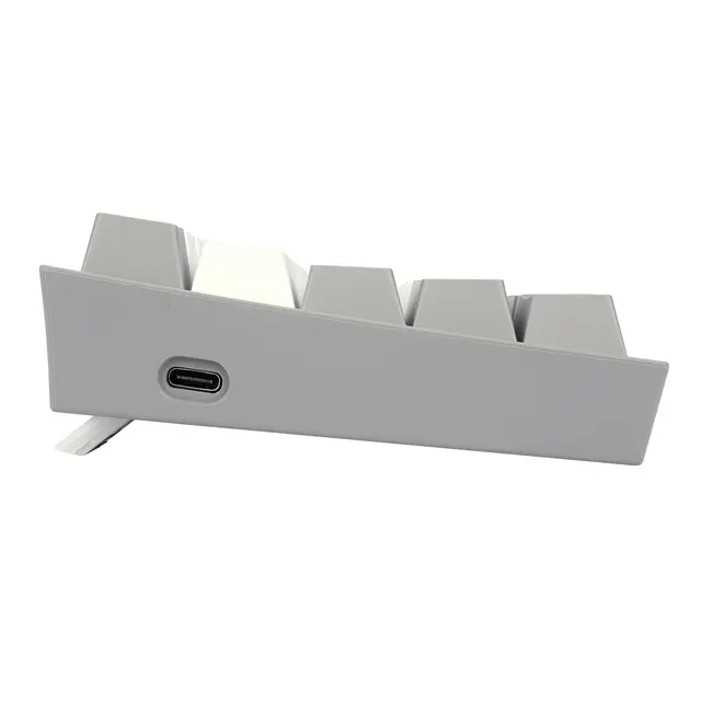 Teclado Mecánico Redragon Fizz Pro White/Gray