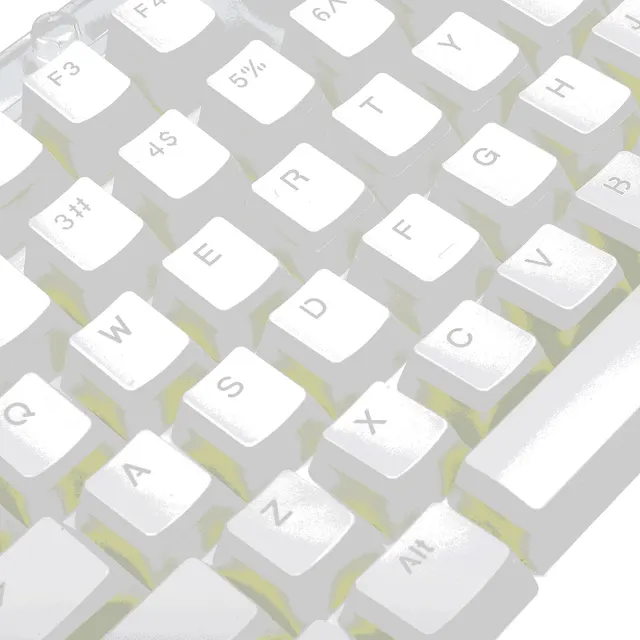 Keycaps  Redragon Sacarab White — vista 3
