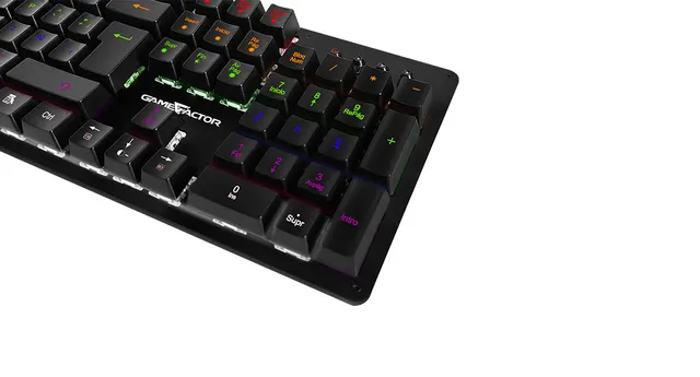 Teclado mecánico GAME FACTOR KBG400-PK-BL — vista 2