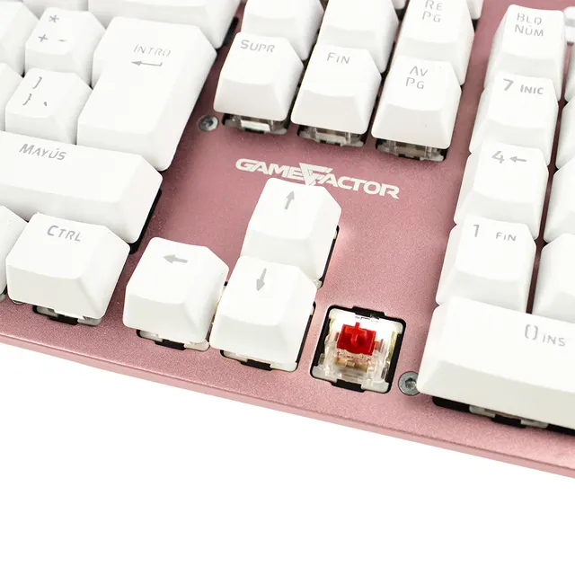 Teclado mecánico GAME FACTOR KBG400-PK-RD — vista 7