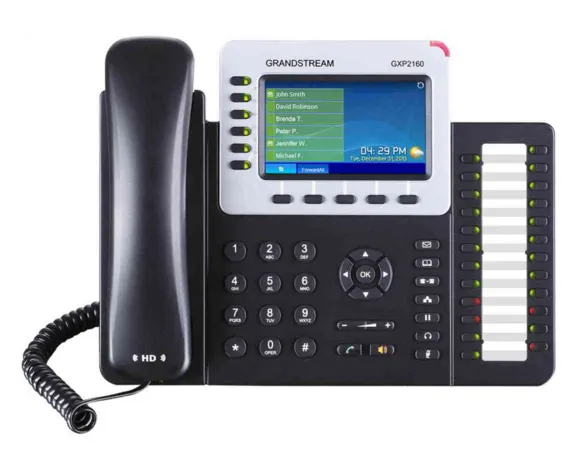 Teléfono IP Grandstream GXP2160 — vista 2