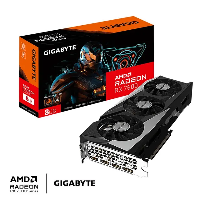 Tarjetas de Video GIGABYTE TAR VIDEO GV-R76GAMING OC-8GD — vista 5