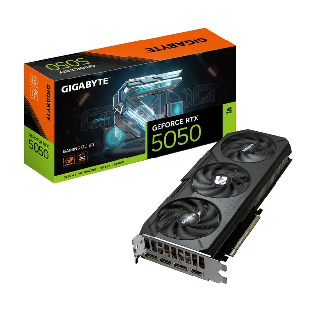 Tarjeta de video GIGABYTE GV-N5050GAMING OC-8GD