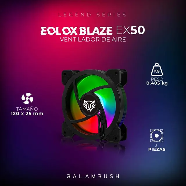 Ventilador Balam Rush EX50 — vista 2