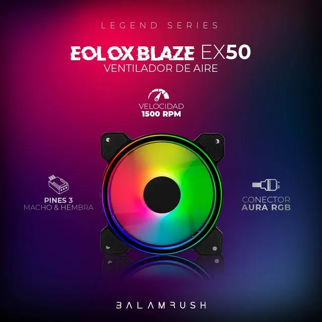 Ventilador Balam Rush EX50 — vista 3