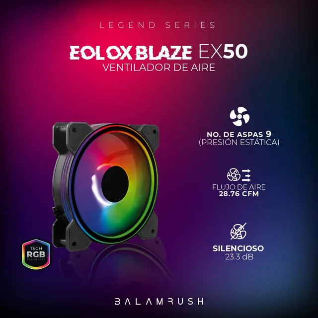 Ventilador Balam Rush EX50 — vista 4