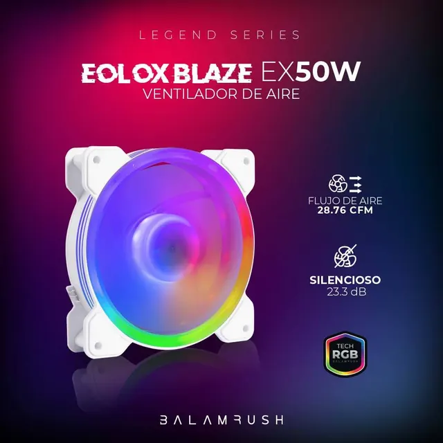 Ventilador Balam Rush EX50W — vista 2